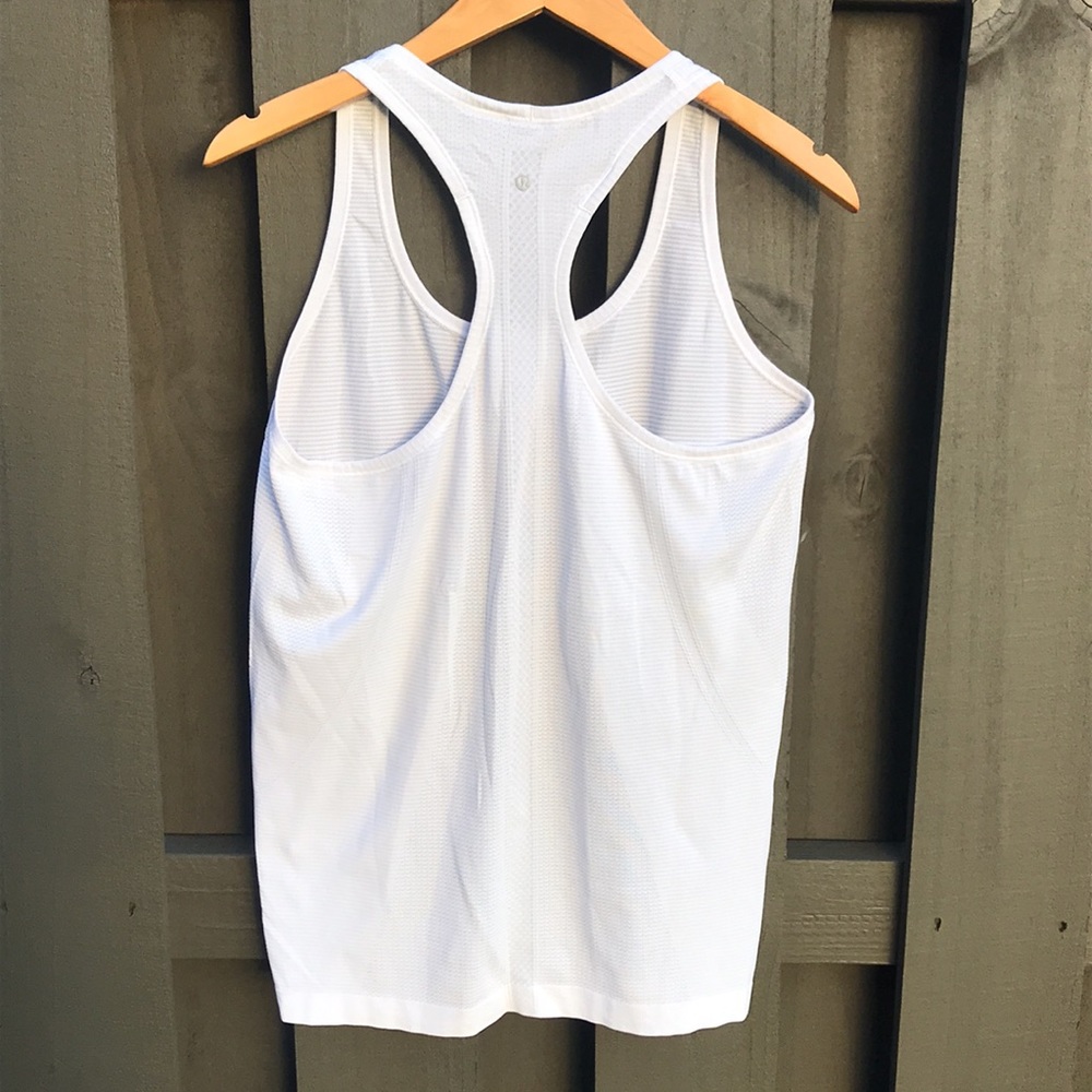 Lululemon tank in white size 12
